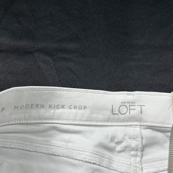 LOFT White Ankle & Cropped Jeans - Picture 5 of 7